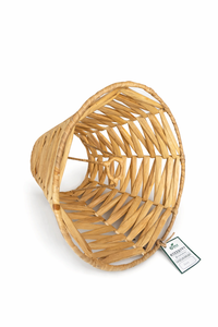sio lamp Natural Rattan <b>Table</b> Lamp Shade Handwoven Rustic Decorative Lampshade for Home Decor Lighting Cover Eco Friendly <b>C</b> - Product Image 3