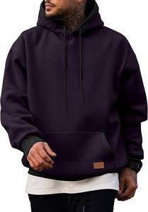Sudadera con Capucha para Hombre, Invierno, 100% Algodón, Felpa, Gruesa, Ecológica, Secado Rápido, Calidad de Lujo, Corte Regular, Estilo Urbano - Product Image 4