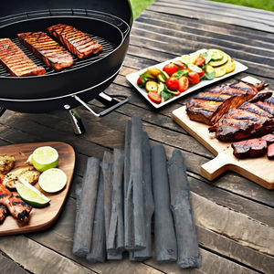 Charbon de bois noir de mangrove de haute qualité du fournisseur vietnamien pour barbecue et grillades – Combustion propre, couleur noire naturelle - Product Image 1