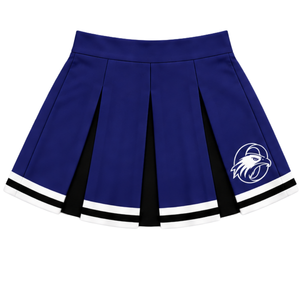 Jupe plissée bleu roi pour femmes et filles, idéale pour la danse, les équipes sportives, les performances, l'entraînement, les compétitions et les uniformes sportifs. - Product Image 1