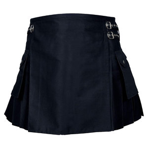 กิ๊ตส์ผู้หญิงขายส่งยอดนิยม ผ้าฝ้าย 100% แฟชั่นยีนส์สไตล์สก็อตแบบดั้งเดิม มีกระเป๋าคาร์โก้ - Product Image 3