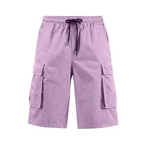 Men's Oxford Knee-Length <b>Cargo</b> Shorts Quick Dry Breathable Eco-Friendly Vintage Drawstring Mid Waist Stretch Elastic Casual <b>Work</b> - Product Image 1