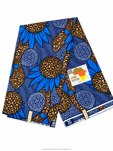 Wholesale African Ankara Wax Fabric Printed Textile for Dresses Clothing Garments Sewing Fashion and DIY - Product Image 5