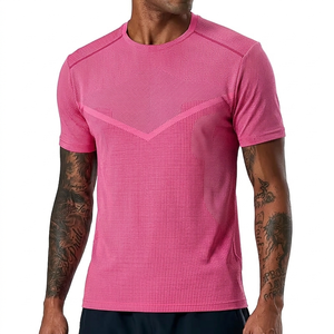 Custom New Arrival Men's T-<b>Shirt</b> Running Gym Active Athletic Dry Fit Breathable Knitted Regular Fit 100% Cotton Sporty - Product Image 4