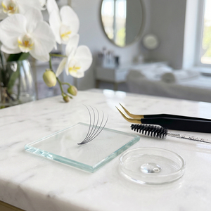 [Lashya] <b>Premade</b> <b>Fans</b> 3D/5D/10D & Heat Bonded Base Professional Individual <b>Lash</b> Trays 12 Lines Tray - Product Image 4