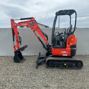 Mini-excavatrice Kubota U35-4, équipement de construction compact à prix avantageux, projets d'excavation Kubota, prix de gros. - Product Image 5