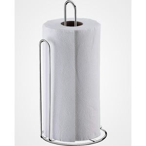 Modern Metal Standing Tissue <b>paper</b> Holder Free Standing Design For <b>Kitchen</b> Tabletop Use Handmade <b>Paper</b> Towel Holder - Product Image 1