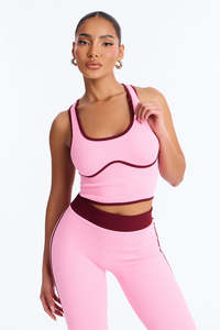 2-Piece Gym Fitness Women's Yoga Set High Waist Seamless <b>Slim</b> Fit Quick Dry Workout <b>Leggings</b> 2 Piece Sets - Product Image 2