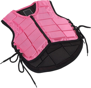 Chaleco de Seguridad Ecuestre de Primera Calidad, Transpirable, de Manga Corta, de Neopreno y Algodón, para Montar a Caballo, Protectores Corporales - Product Image 1