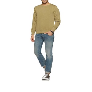 Custom Street Wear <b>Men</b> Sweatshirts <b>Pullover</b> Without Hood Long Sleeve Crew Neck Sweatshirts - Product Image 3