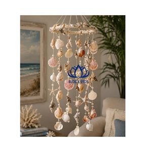 Meilleures ventes d'artisanat en coquillages 100% naturels |   Ensemble de produits en coquillages faits à la main et écologiques - Product Image 1