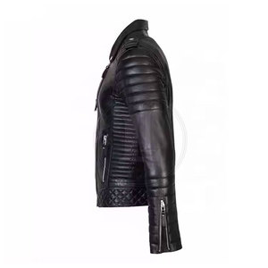 2026 New Style High Quality Men's <b>Winter</b> <b>Leather</b> <b>Jackets</b> with Front Logo Customized Color & Size OEM Service - Product Image 5