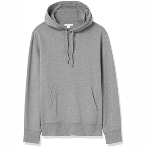 Men's Gray Waffle Knit Hooded Sweatshirt Regular Fit Casual Autumn Wear Men's <b>Hoodies</b> & Sweatshirts - Product Image 6