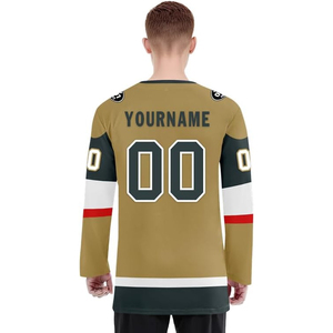 Personalized Custom Hockey Jersey Pakistan OEM Supplier Wholesale Export USA Buyers Ice Hockey Uniform Logo 100% Polyester - Product Image 6