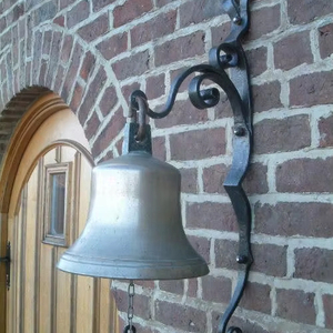 Campana de puerta clásica de hierro fundido con sonido fuerte para puerta principal, puerta de jardín, uso decorativo - Product Image 1