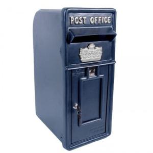 Boîte aux lettres en métal personnalisable avec emblème GR Crown, designs durables faits à la main, pour la décoration de jardin et de ferme - Product Image 2