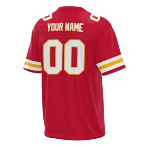 Maillots de football personnalisés en gros, maille polyester, sublimation, fournisseur OEM, fabricant de vêtements de sport respirants et durables - Product Image 6