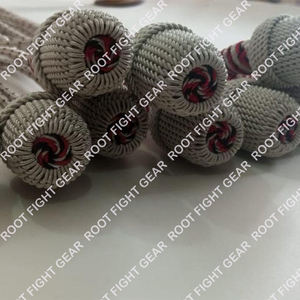 Fabriqué à la main épée noeud blanc fil de lingot cordon Fine gland conception pour équipement de défense personnelle Regalia Performances Cosplay - Product Image 4