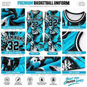Custom Basketball Teamwear Private Label Digital Sublimation Printing Basketball Uniforms Matching Team Set Basketball <b>Clubs</b> - Product Image 4
