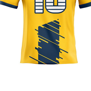 เสื้อฟุตบอลระบายอากาศได้ดี ชุดทีมฟุตบอล ควบคุมความชื้น เสื้อกีฬา สั่งทำได้ตามแบบ รับผลิตแบบ OEM ODM เสื้อฟุตบอล - Product Image 2
