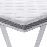 Protège-matelas pliable en microfibre imperméable et rafraîchissant, matelassé extra épais en mousse à mémoire de forme, pour hôtel et maison