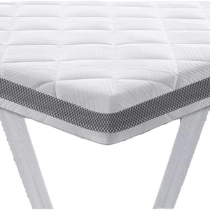Custom Cooling Waterproof Microfiber Folded Bed Mattress Pad Extra Thick <b>Quilted</b> Memory Foam <b>Protector</b> Cover Hotel Home - Product Image 4
