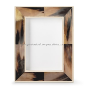 Premium Quality Simple Stylish Handmade Vintage Wood Photo <b>Frames</b> with Horn for <b>Wall</b> Decoration in Home Use - Product Image 3