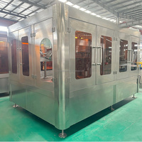 Ligne de production d'eau gazeuse, équipement pour boissons gazeuses, petite ligne de production de boissons gazeuses, machine de remplissage pour cola