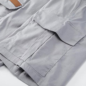 Pantalones Cortos Cargo para Hombre, Color Gris, Ligeros, de Alto Rendimiento, Nuevo Diseño, Secado Rápido, Cómodos, Personalizados, con Múltiples Bolsillos, Estilo Casual Urbano - Product Image 6