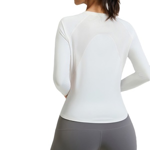 Chemise de course et de fitness pour femmes, manches longues, légère, col en V, nouvelle fabrication - Product Image 2