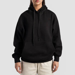 Sweat-shirts surdimensionnés pour femmes avec logo personnalisé, vêtements décontractés, 100% coton, sweat-shirt surdimensionné pour femmes en vente en ligne - Product Image 1