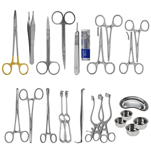 ชุดเครื่องมือผ่าตัดเล็กสำหรับซ่อมแซมเอ็น 24 ชิ้น ชุดเครื่องมือศัลยกรรมกระดูกและข้อ ผลิตจากเหล็กกล้าไร้สนิมเกรดเยอรมัน - Product Image 1