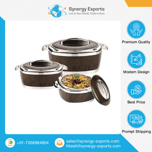 Hot Sale on Unmatched Quality Private Labelling Casseroles 3 pcs <b>Set</b> Available with Pot Cover from Reliable Indian Manufacturer - Product Image 2