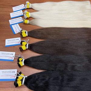 Producto Destacado 2026, Cabello Humano Vietnamita Virgen 100% Natural, Liso, de 20cm a 80cm, Color Personalizado, Doble Trama - Product Image 3