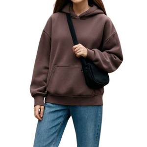 Sudaderas con Capucha Personalizadas de Algodón para Mujer, Suaves, Transpirables, con Logotipo Impreso y Bordado, Ropa Casual Urbana, Venta al Por Mayor - Product Image 5