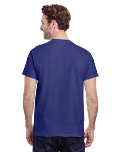 T-shirt décontracté pour homme, style streetwear, manches courtes, séchage rapide, respirant, jaune, 100% coton, jersey uni teint, coupe classique - Product Image 6