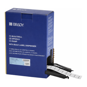 Étiquettes thermorétractables pour câbles Brady PermaSleeve, plastique durable, en vrac, pour imprimantes M6/M7 - Product Image 2