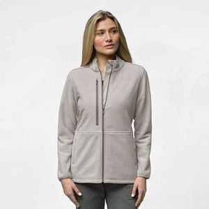 Blouses médicales d'hiver pour infirmières, blouses de travail chaudes et ajustées avec fermeture éclair, vêtements de travail pour médecins et personnel. - Product Image 4