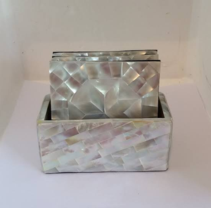 Mother Of Pearl Coaster <b>Placemat</b> Round 10cm Coaster With Round Shape Latest Pieces MOP Coaster Hot Sale - Product Image 2