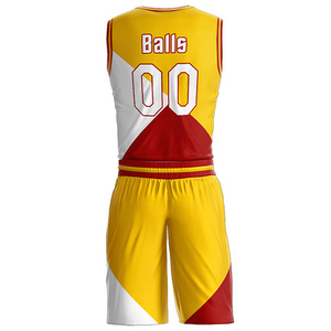 Ensemble de maillot et short de basketball personnalisés par sublimation, vente en gros, uniforme d'équipe de basketball sur mesure - Product Image 2