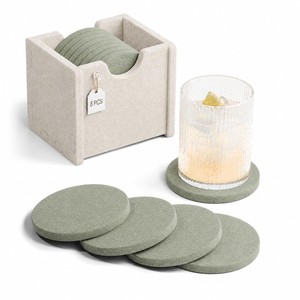 Posavasos y salvamanteles de madera de acacia, OEM, personalizados, venta al por mayor |   Aqdus Saleem India - Product Image 2