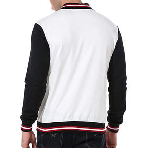 Chaqueta Varsity de Alta Calidad al por Mayor con Diseño Personalizado de Collage de Béisbol, Chaqueta Deportiva Casual Personalizada para Hombre - Product Image 3