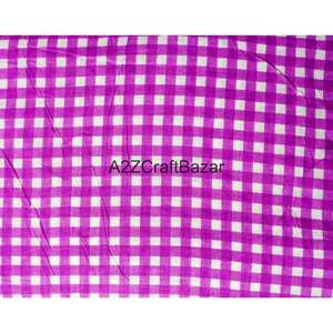 Tissu en coton 100% pur, imprimé à la main, léger, respirant, séchage rapide, fabriqué à la main en Inde, coton Jaipur Sanganeri pour robes - Product Image 3