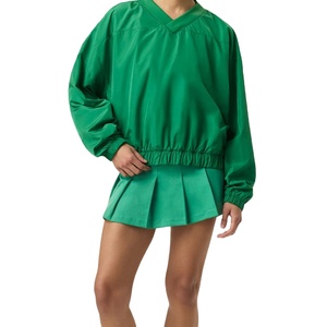 เสื้อแจ็คเก็ตครอปผู้ชายแฟชั่นสั่งทำพิเศษ คุณภาพสูง สวมใส่สบาย อุ่นในฤดูหนาว มีซิปครึ่งตัว ทรงหลวม ผ้าโพลีเอสเตอร์/คอตตอน แห้งเร็ว - Product Image 4