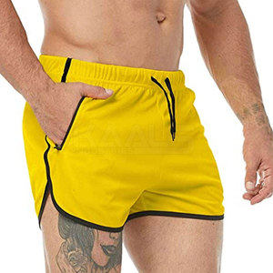 Pakistan Made 100% Cotton Solid Casual Mid Waist <b>Gym</b> Shorts in Stock Top Selling Comfortable Light Weight Customized - Product Image 3