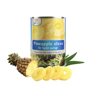 Hot Sale Best Quality Vietnam Manufacturer Supply Factory Price Canned <b>Pineapple</b> Slices In <b>Light</b> Syrup - Product Image 1