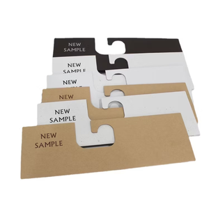 Custom Cardboard Hangers Eco Friendly <b>Printed</b> <b>Paper</b> Garment Hangers Bulk Wholesale Export Quality Manufacturer Supplier - Product Image 2