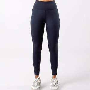 Leggings de Yoga de Alta Calidad, con Logotipo Personalizado, Tejido Elástico en 4 Direcciones, Panel de Ventilación, para Gimnasio, Running, Entrenamiento, Unisex - Product Image 1