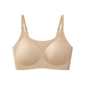 Sujetadores de lactancia de talla grande con copa de cobertura completa, con aros, cómodos, suaves, de soporte, sin costuras, para maternidad y embarazo, para dormir - Product Image 1