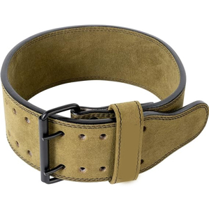 Samroz Sports <b>Weight</b> Lifting Belt 10mm - Prong Weightlifting Belt for Squats, Deadlift, and <b>Bench</b> Press – Lifting Belt Leather - Product Image 4